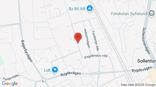 Apartments for rent i Sollentuna - kort over placeringen