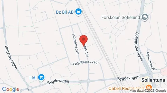 Apartments for rent i Sollentuna - kort over placeringen