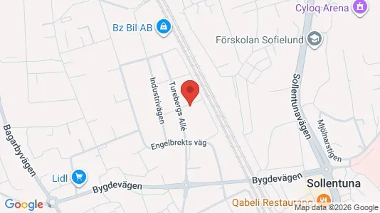 Apartments for rent i Sollentuna - kort over placeringen