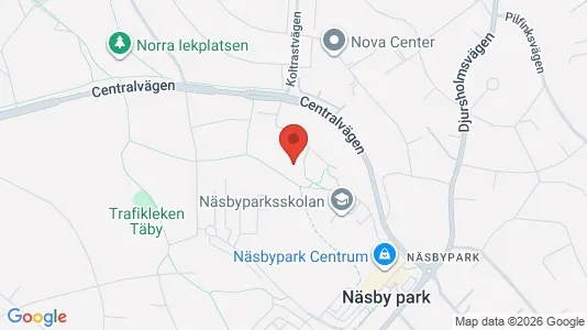 Apartments for rent i Täby - kort over placeringen