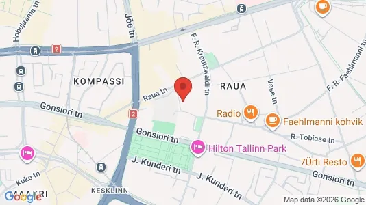 Apartments for rent i Tallinn Kesklinna - kort over placeringen