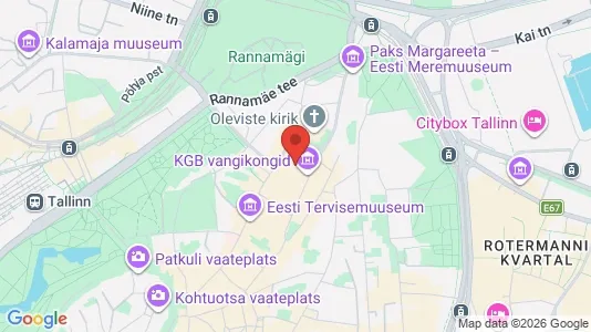 Apartments for rent i Tallinn Kesklinna - kort over placeringen