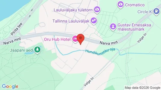 Apartments for rent i Tallinn Kesklinna - kort over placeringen