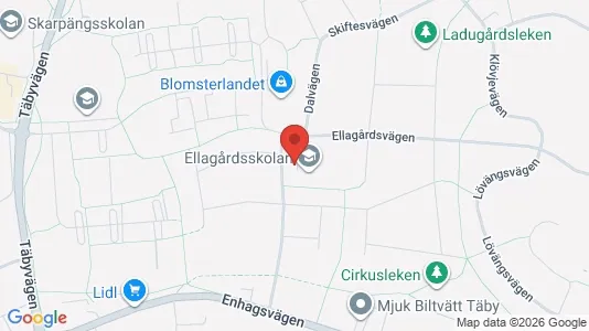 Apartments for rent i Täby - kort over placeringen