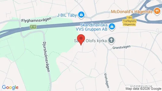 Apartments for rent i Täby - kort over placeringen