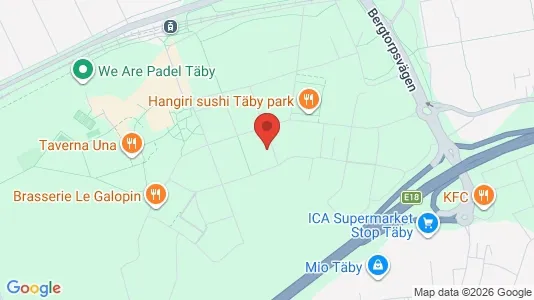 Apartments for rent i Täby - kort over placeringen