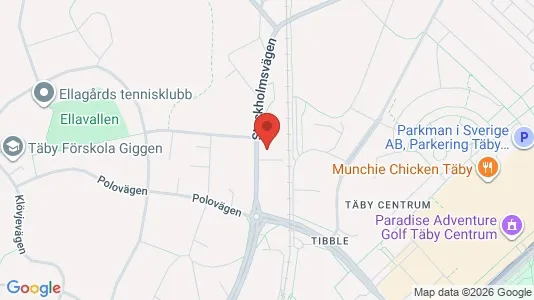 Apartments for rent i Täby - kort over placeringen