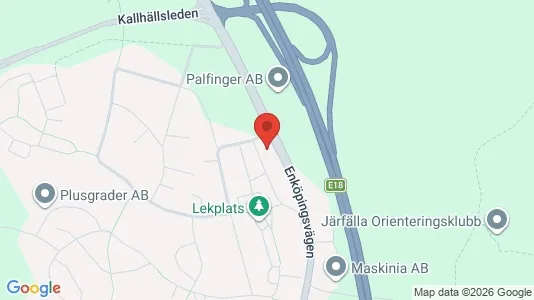 Apartments for rent i Järfälla - kort over placeringen