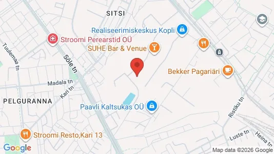 Apartments for rent i Tallinn Kesklinna - kort over placeringen
