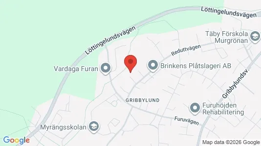 Apartments for rent i Danderyd - kort over placeringen