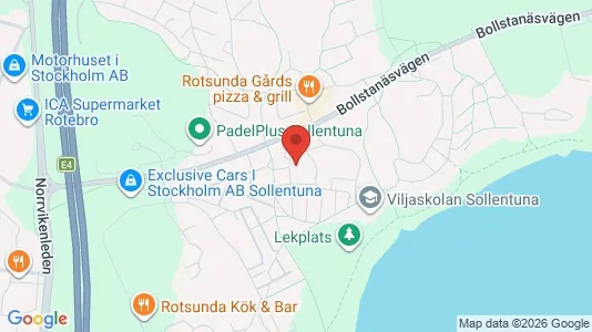 Apartments for rent i Sollentuna - kort over placeringen