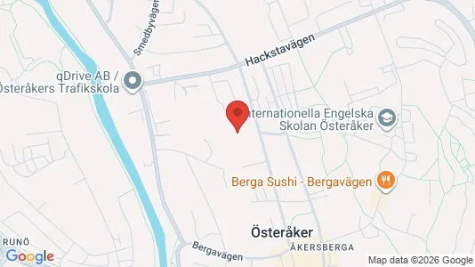 Apartments for rent i Österåker - kort over placeringen