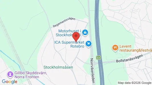 Apartments for rent i Sollentuna - kort over placeringen