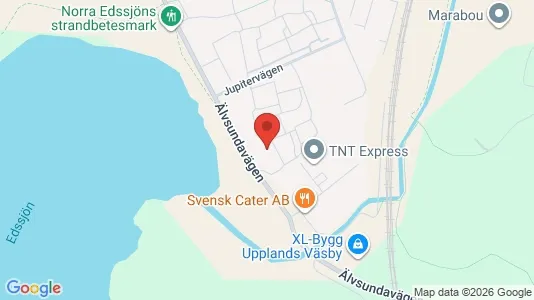 Apartments for rent i Upplands Väsby - kort over placeringen