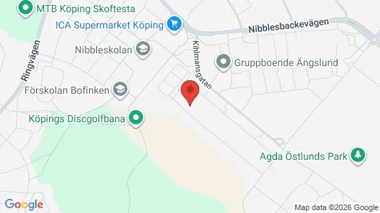 Apartments for rent i Köping - kort over placeringen