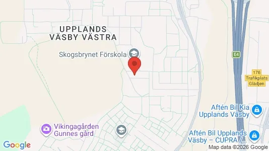 Apartments for rent i Upplands Väsby - kort over placeringen