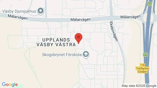 Apartments for rent i Upplands Väsby - kort over placeringen