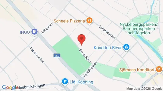 Apartments for rent i Köping - kort over placeringen