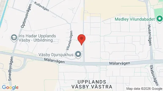 Apartments for rent i Upplands Väsby - kort over placeringen