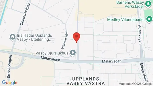 Apartments for rent i Upplands Väsby - kort over placeringen