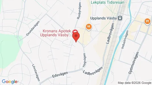 Apartments for rent i Upplands Väsby - kort over placeringen
