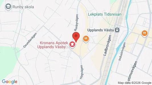Apartments for rent i Upplands Väsby - kort over placeringen