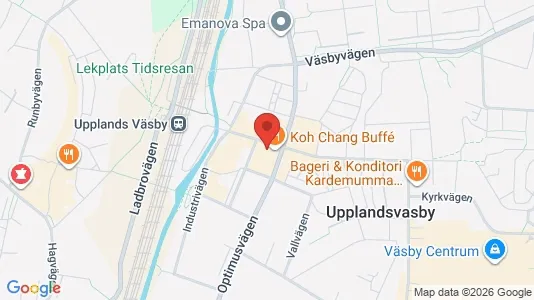 Apartments for rent i Upplands Väsby - kort over placeringen