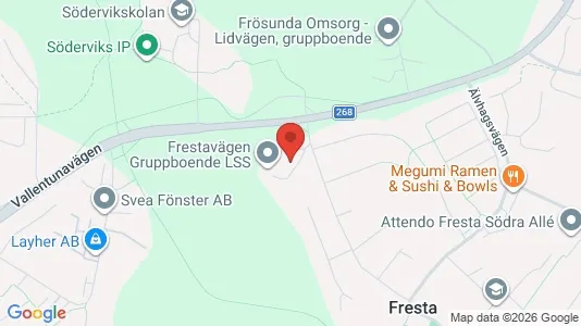 Apartments for rent i Upplands Väsby - kort over placeringen