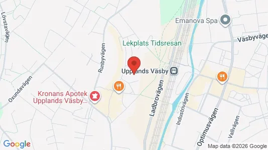 Apartments for rent i Upplands Väsby - kort over placeringen