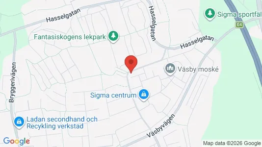 Apartments for rent i Upplands Väsby - kort over placeringen