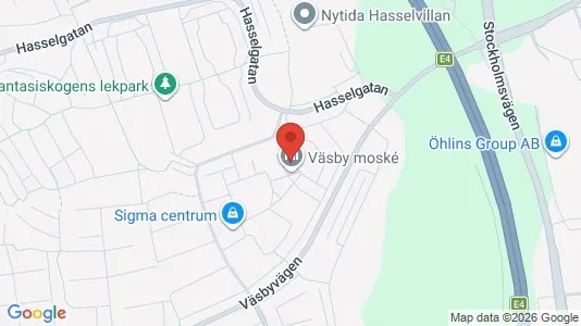 Apartments for rent i Upplands Väsby - kort over placeringen