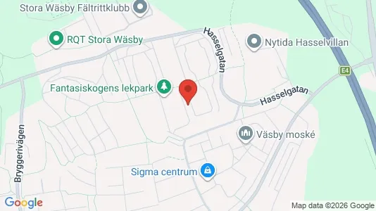 Apartments for rent i Upplands Väsby - kort over placeringen