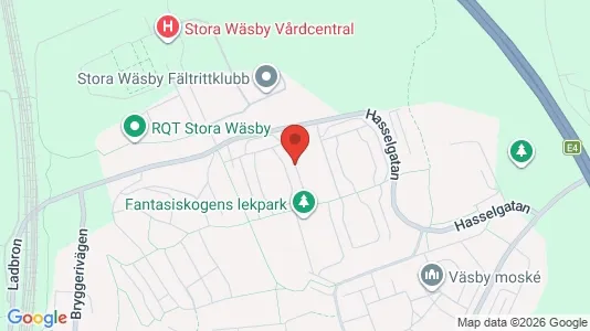 Apartments for rent i Upplands Väsby - kort over placeringen