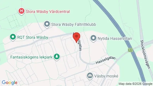Apartments for rent i Upplands Väsby - kort over placeringen