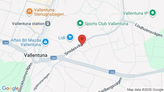 Apartments for rent i Vallentuna - kort over placeringen