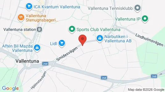 Apartments for rent i Vallentuna - kort over placeringen