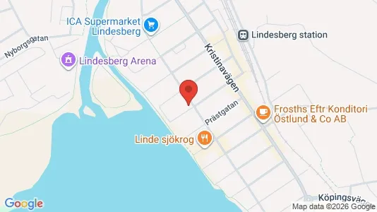 Apartments for rent i Lindesberg - kort over placeringen