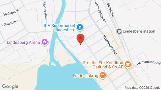 Apartments for rent i Lindesberg - kort over placeringen