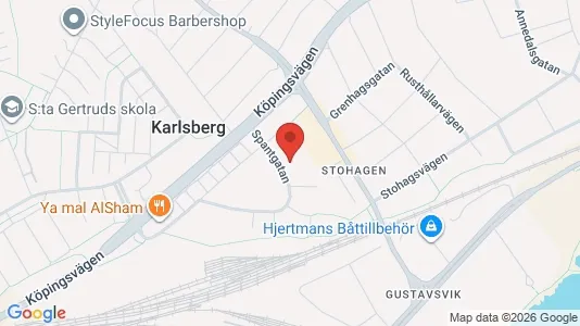 Apartments for rent i Västerås - kort over placeringen