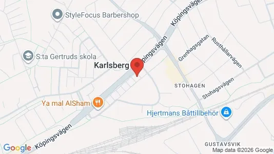 Apartments for rent i Västerås - kort over placeringen