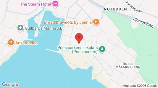 Apartments for rent i Västerås - kort over placeringen