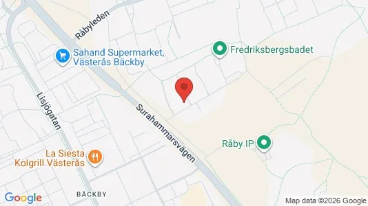 Apartments for rent i Västerås - kort over placeringen