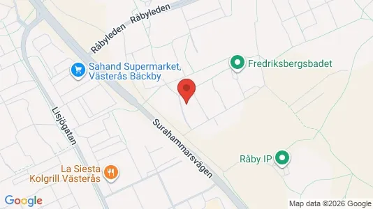 Apartments for rent i Västerås - kort over placeringen