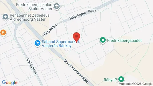 Apartments for rent i Västerås - kort over placeringen