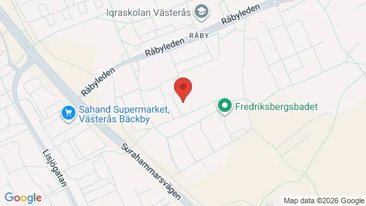 Apartments for rent i Västerås - kort over placeringen