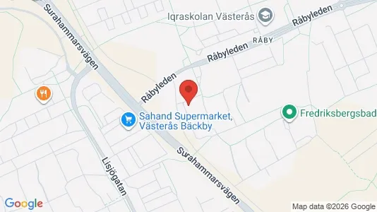 Apartments for rent i Västerås - kort over placeringen
