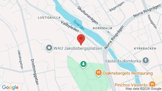 Apartments for rent i Västerås - kort over placeringen