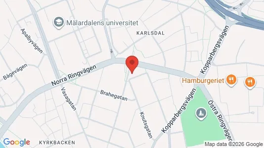 Apartments for rent i Västerås - kort over placeringen