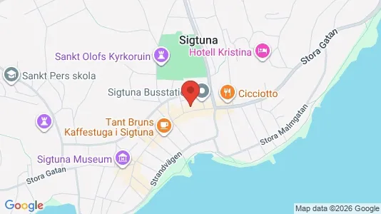 Apartments for rent i Sigtuna - kort over placeringen