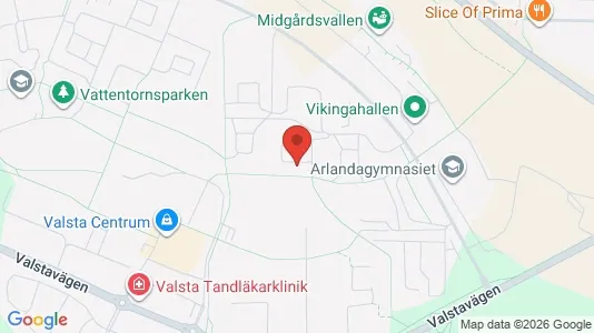 Rooms for rent i Sigtuna - kort over placeringen